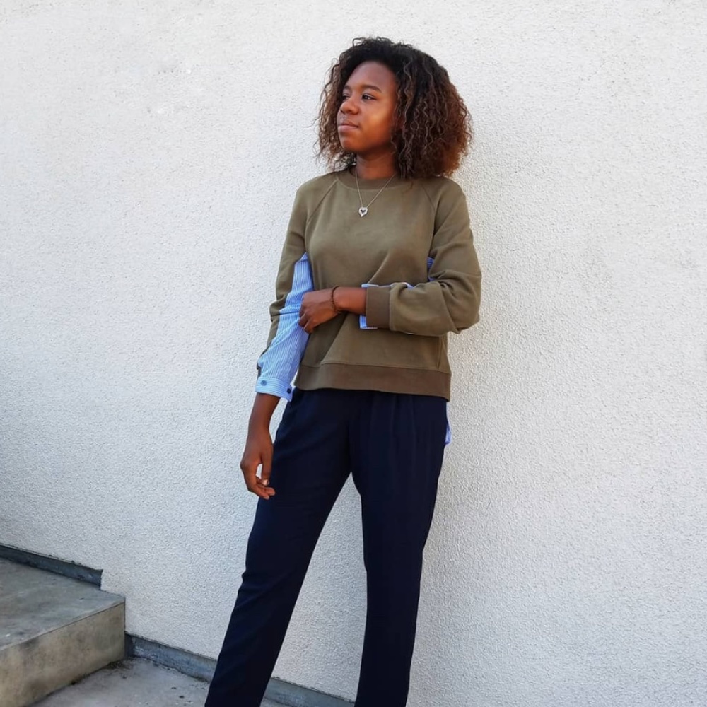 Sweater-Shirt Top